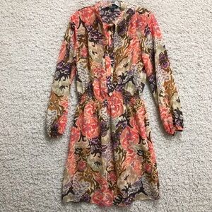 Ralph Lauren Multicolor Camouflage Blouse